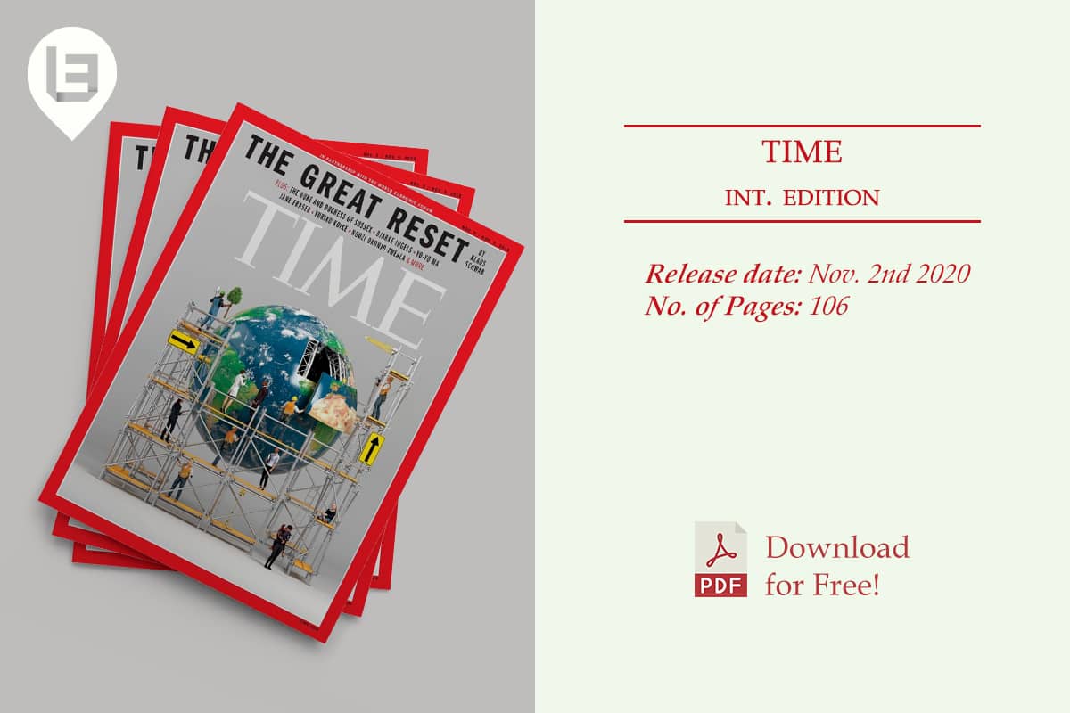 Time Magazine International Edition - 2020-11-02