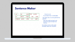 Sentence maker / Credit: bridge.edu