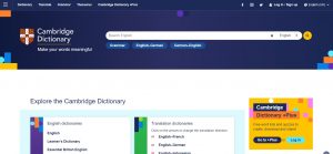 Cambridge-Dictionary-online