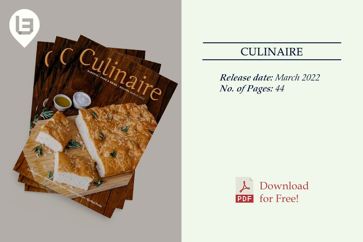 EFLHere Culinaire Magazine March 2022