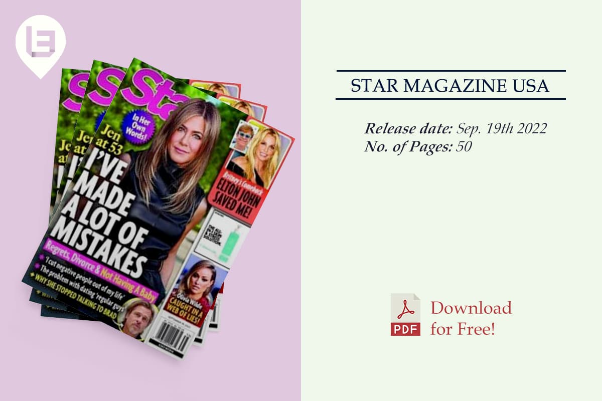 EFLHere Star Magazine USA September 19th 2022